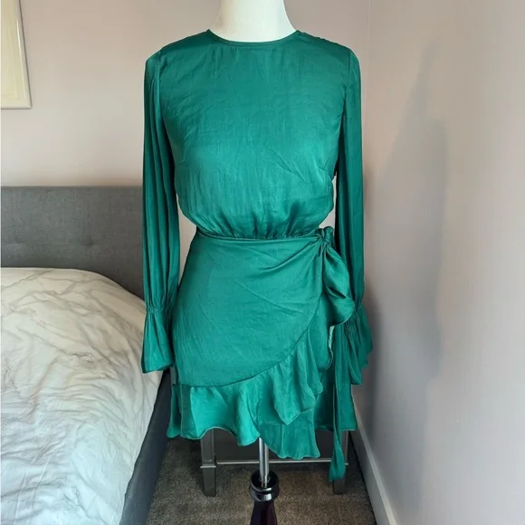 sachin and babi light blue dress Hello Molly | Dresses | Bnwt Hello Molly Green Backless Long Sleeve Mini  Dress Size S4